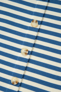 KaleaBoutique Comfortable Chest Pocket Buttoned Back Notched V Neck Top - KaleaBoutique.com