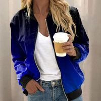 KaleaBoutique Women's 3D-Print Baseball Jacket - KaleaBoutique.com