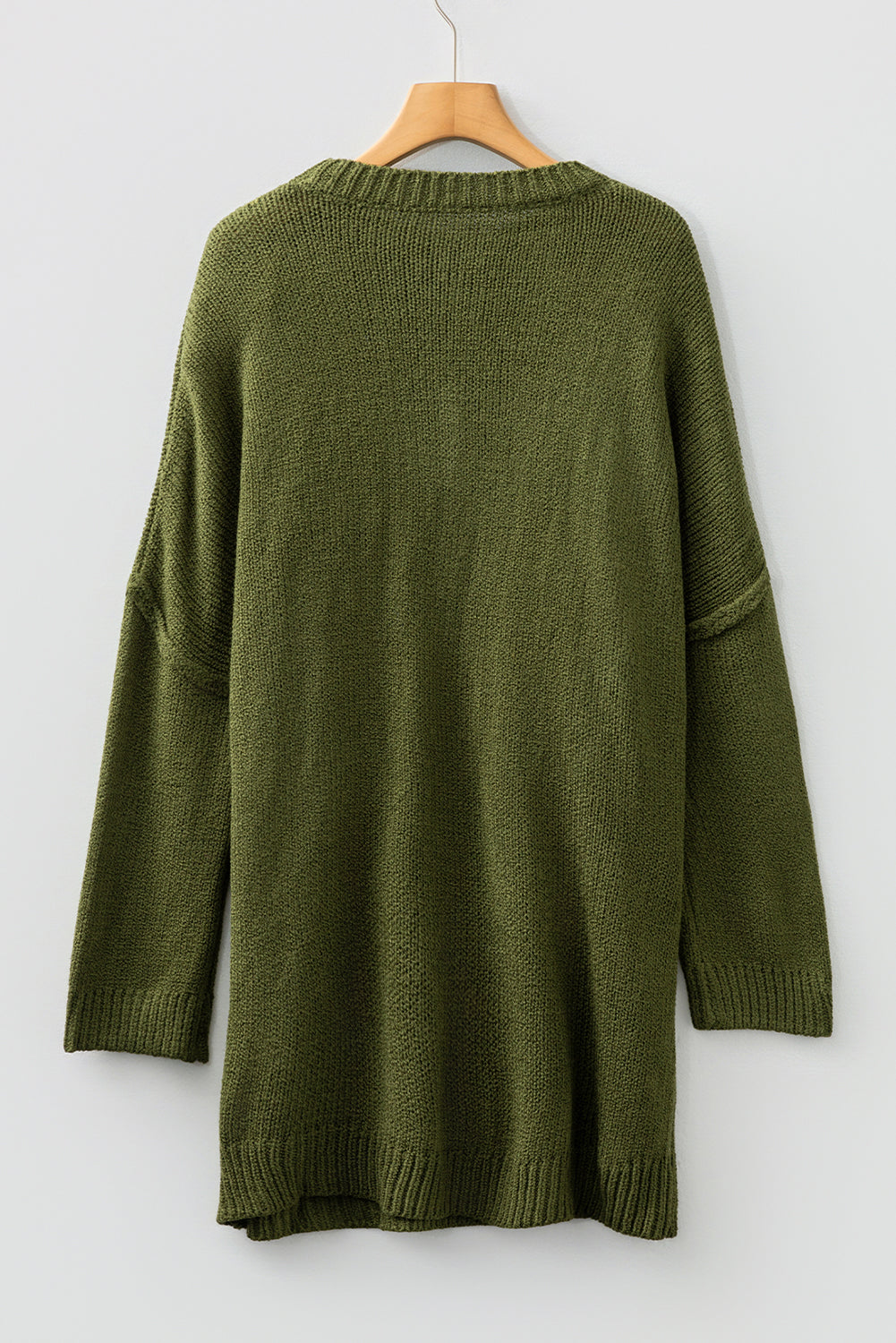 KaleaBoutique Comfortable Oversize Drop Shoulder Slouchy Sweater Dress - KaleaBoutique.com