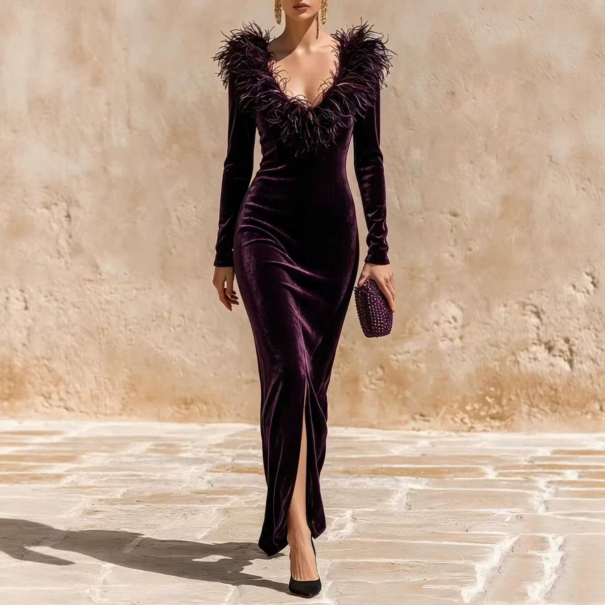 Stylish And Elegant Bodycon Party And Banquet Dress - KaleaBoutique.com
