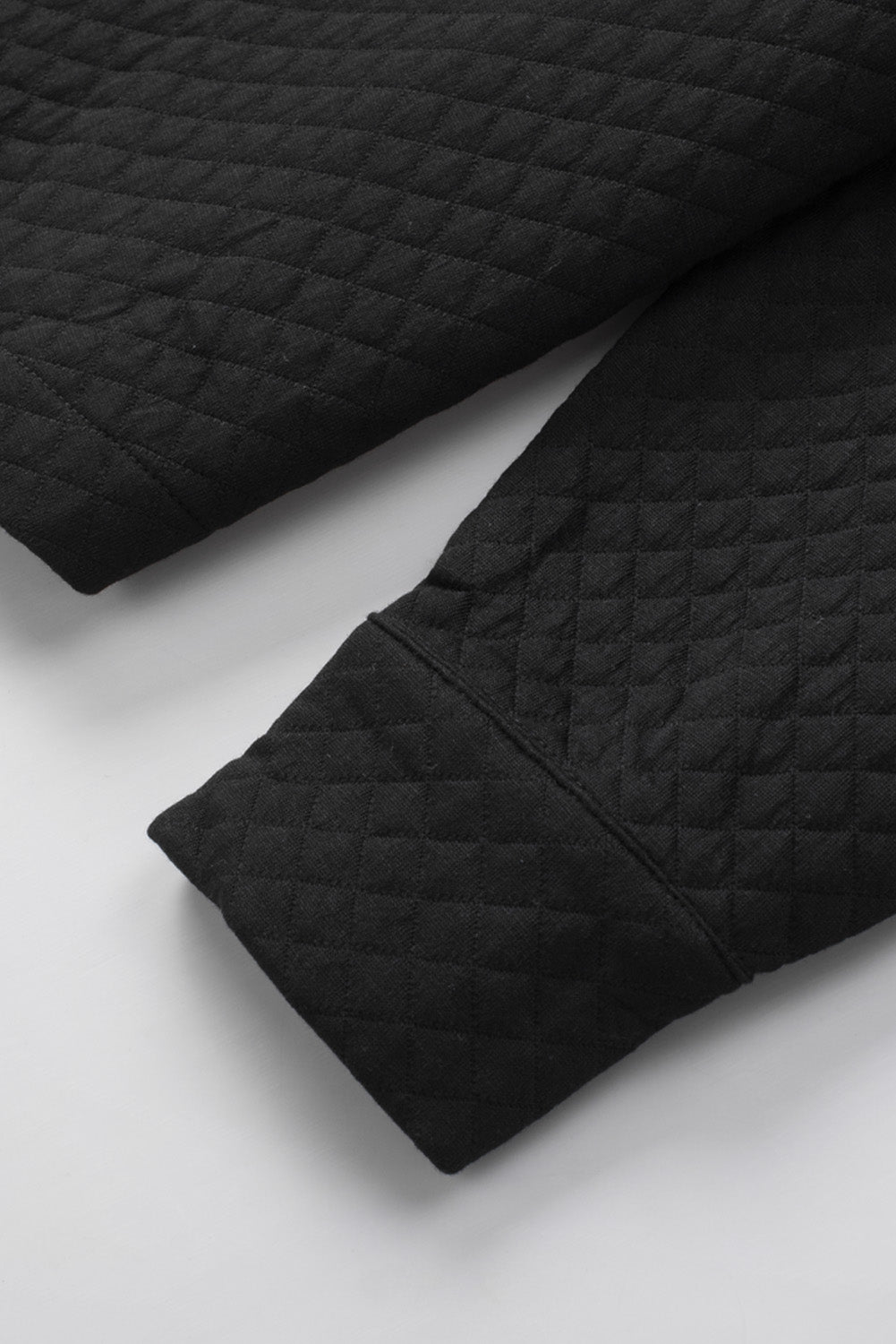 Retro Quilted Flap Pocket Button Shacket - KaleaBoutique.com