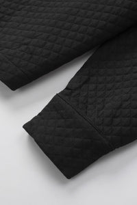 Retro Quilted Flap Pocket Button Shacket - KaleaBoutique.com
