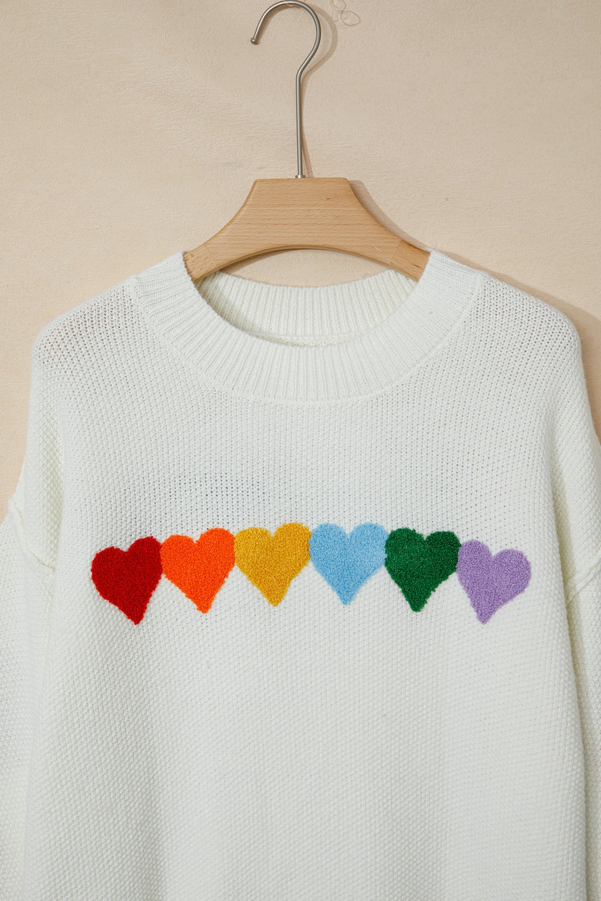 Chenille Graphic Drop Shoulder Holiday Sweater - KaleaBoutique.com