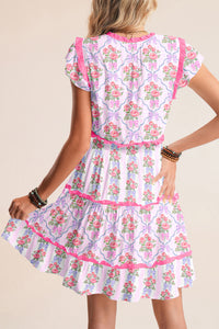 KaleaBoutique Stylish Tiered Ruffles Sleeveless Summer Floral Dress - KaleaBoutique.com