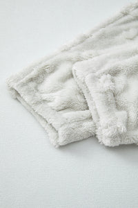 KaleaBoutique Stylish Leopard Textured Loose Fit Fleece Lounge Set - KaleaBoutique.com