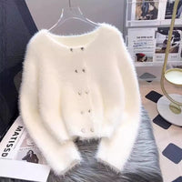 Knitted Cardigan Sweater Coat For Women - KaleaBoutique.com