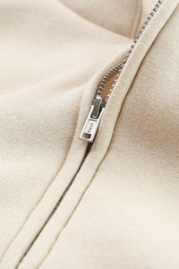 KaleaBoutique Stylish Half Zip Stand Collar Exposed Seam Solid Color Casual Sweatshirt - KaleaBoutique.com