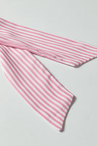 KaleaBoutique Stylish Floral Print Striped Detail Knot Straps Maxi Dress - KaleaBoutique.com