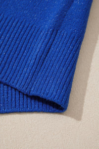 Drop Shoulder Long Sleeve Sweater - KaleaBoutique.com