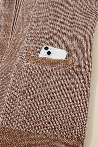 KaleaBoutique Comfortable Solid Open Knit Cardigan with Pockets - KaleaBoutique.com