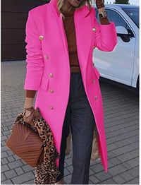 Mid-length Woolen Women's Coat - KaleaBoutique.com