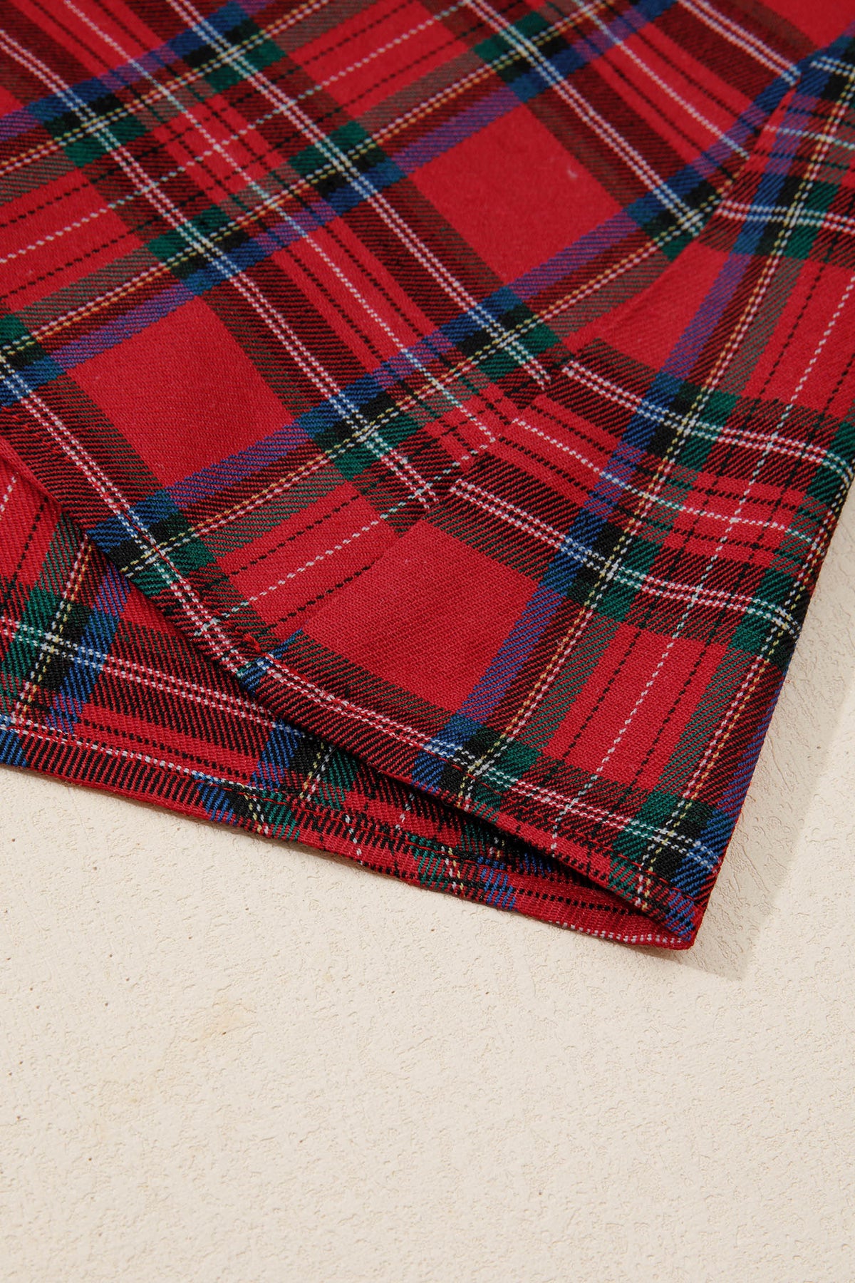 KaleaBoutique Stylish Plaid Square Neck Puff Sleeve Knot Waist Flared Midi Dress - KaleaBoutique.com