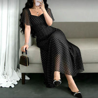Women's Printed Flutter-Sleeve Ruched-Bodice Maxi Dress - KaleaBoutique.com