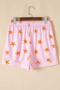 KaleaBoutique Comfortable Stars Short Sleeve Shirt and Shorts Bamboo Pajama Set - KaleaBoutique.com