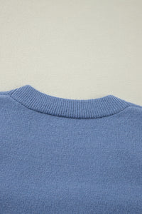 KaleaBoutique Textured Knit Pearl Beaded Button Up Cardigan - KaleaBoutique.com