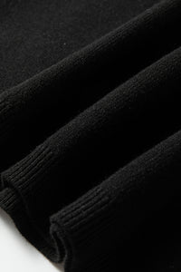 KaleaBoutique Comfortable Solid Color Crew Neck Knit Cap Sleeve Sweater - KaleaBoutique.com