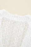 KaleaBoutique Stylish Classic Solid Open Knit Cardigan - KaleaBoutique.com