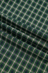 KaleaBoutique Comfortable Plaid Square Neck Shirred High Waist Ruffle Hem Dress - KaleaBoutique.com
