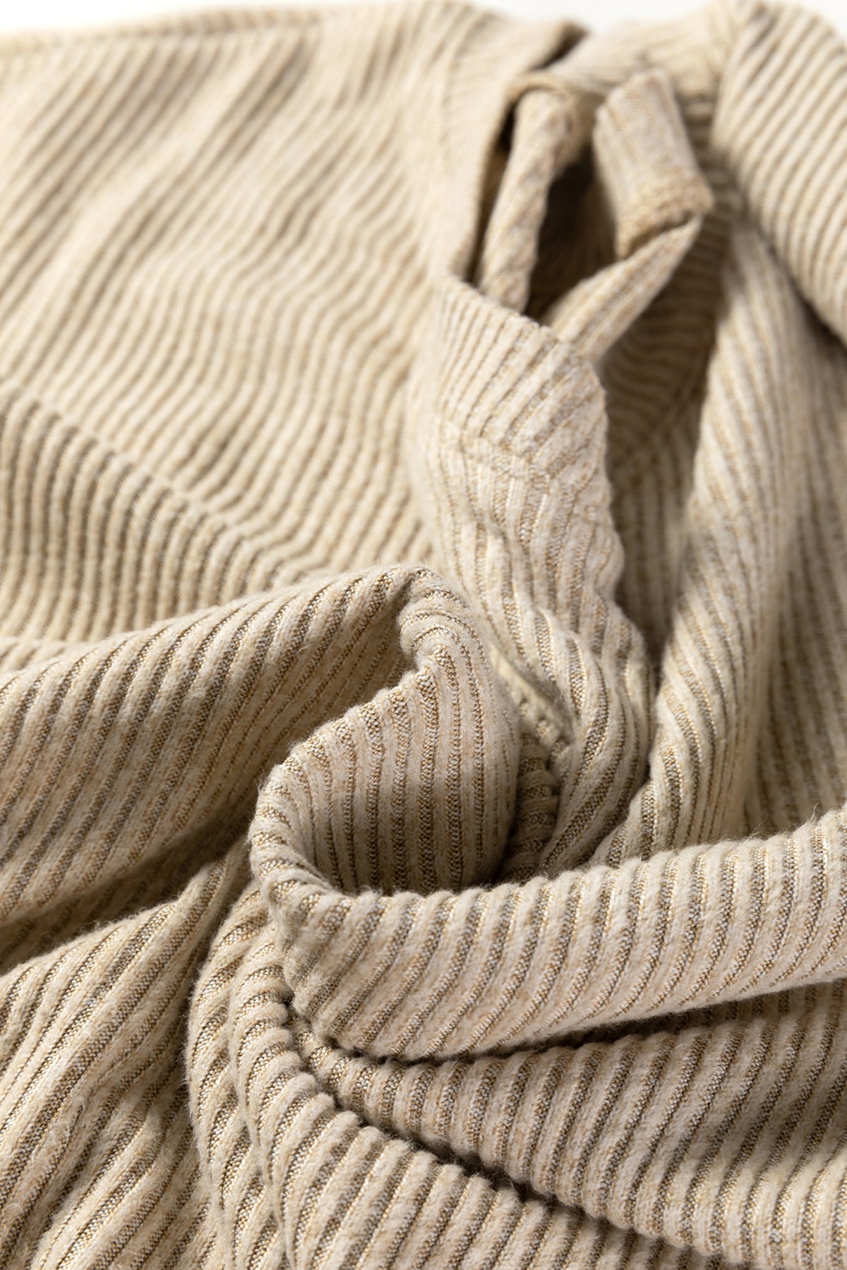 KaleaBoutique Comfortable 3D Ribbed V Neck Pullover Drawstring Pants 2 Piece Lounge Set - KaleaBoutique.com