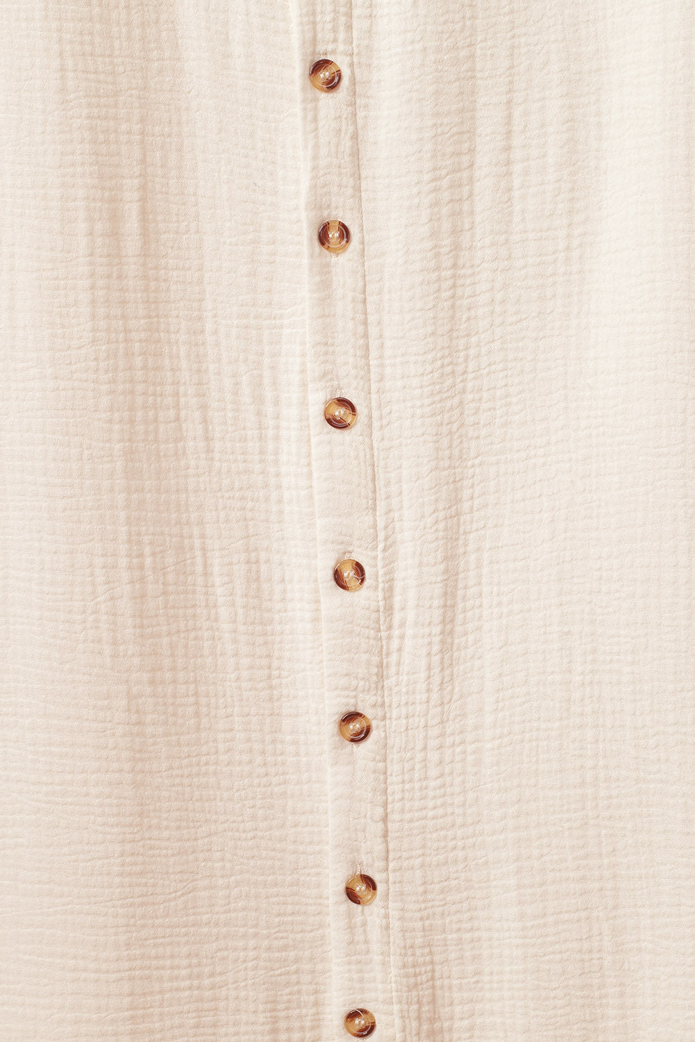 KaleaBoutique Stylish Comfortable Crinkled Buttons Maxi Beach Dress with Slits - KaleaBoutique.com