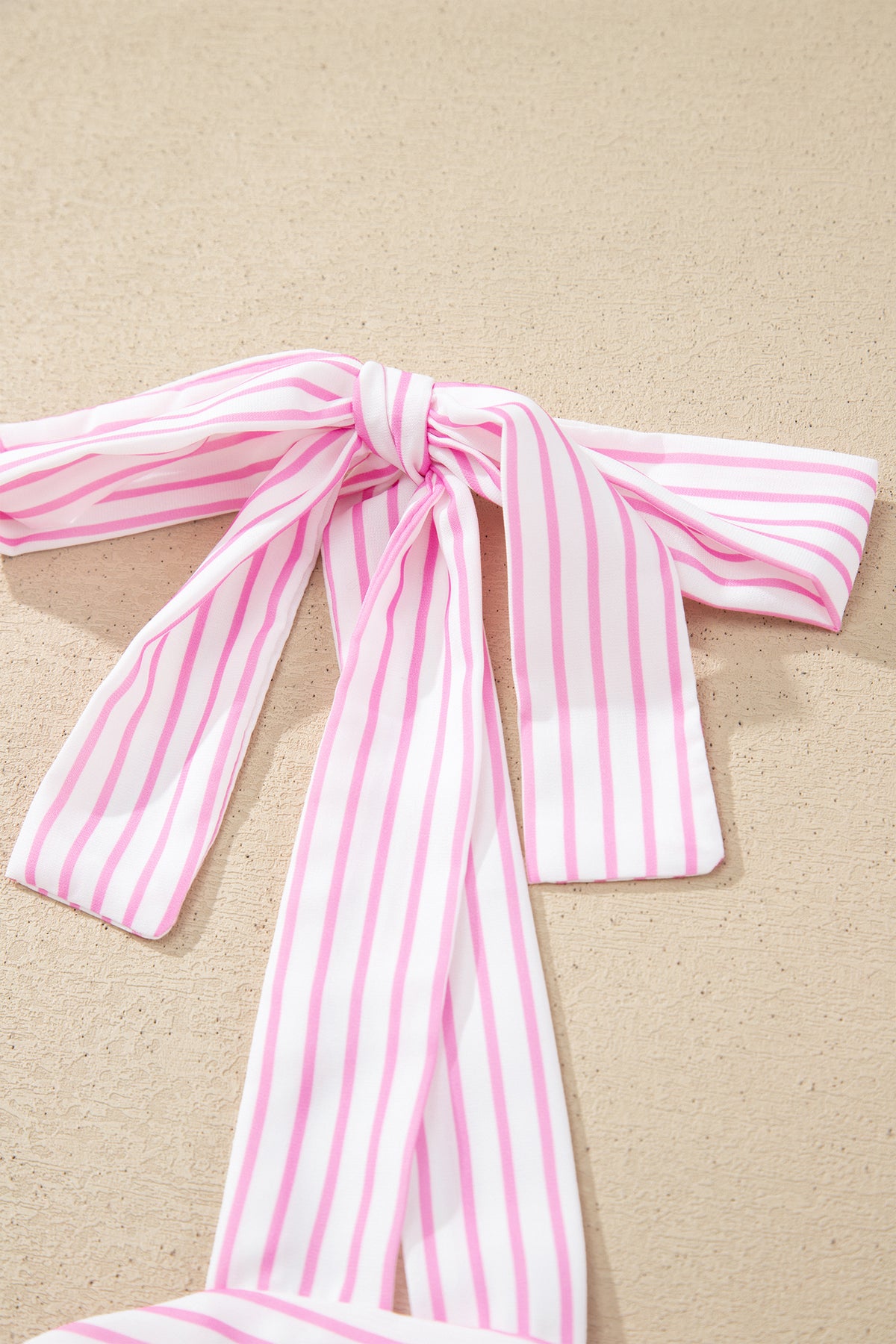 KaleaBoutique Stylish Floral Print Striped Patchwork Bow Knot Straps Mini Dress - KaleaBoutique.com