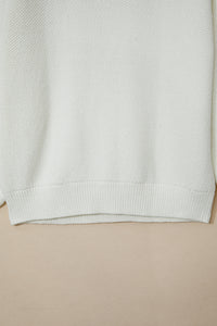 Chenille Graphic Drop Shoulder Holiday Sweater - KaleaBoutique.com