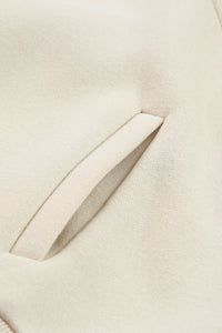 KaleaBoutique Stylish Half Zip Stand Collar Exposed Seam Solid Color Casual Sweatshirt - KaleaBoutique.com