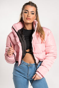 Women’s Short Loose-Fit Padded Jacket - KaleaBoutique.com