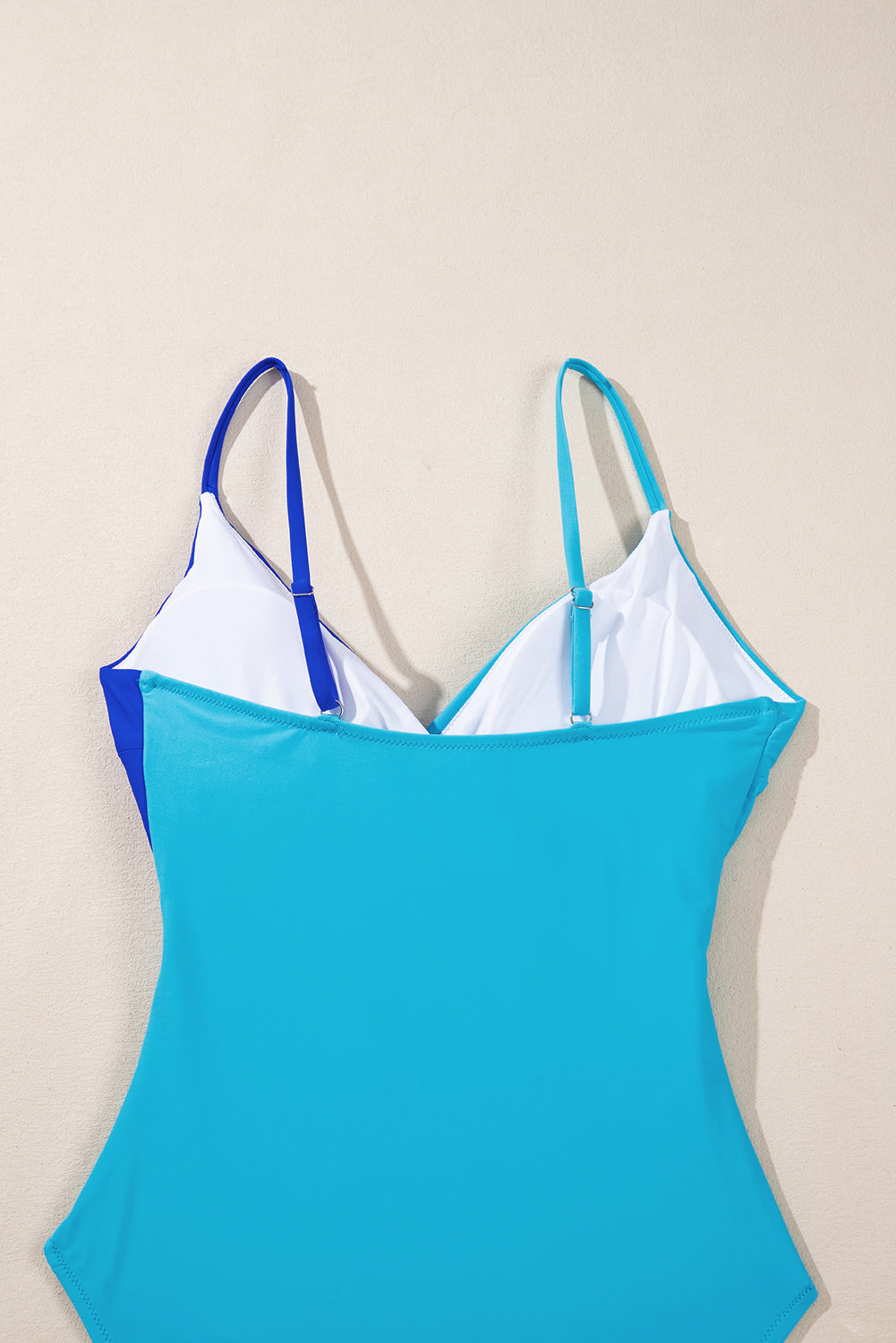 KaleaBoutique Beautiful Crossover Colorblock Cutout One Piece Swimsuit - KaleaBoutique.com