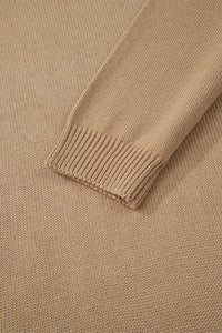KaleaBoutique Comfortable Exposed Seam Drop Shoulder Oversize Sweater Mini Dress - KaleaBoutique.com