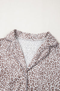 KaleaBoutique Comfortable Leopard Print Long Sleeve and Pants Pajamas Set - KaleaBoutique.com
