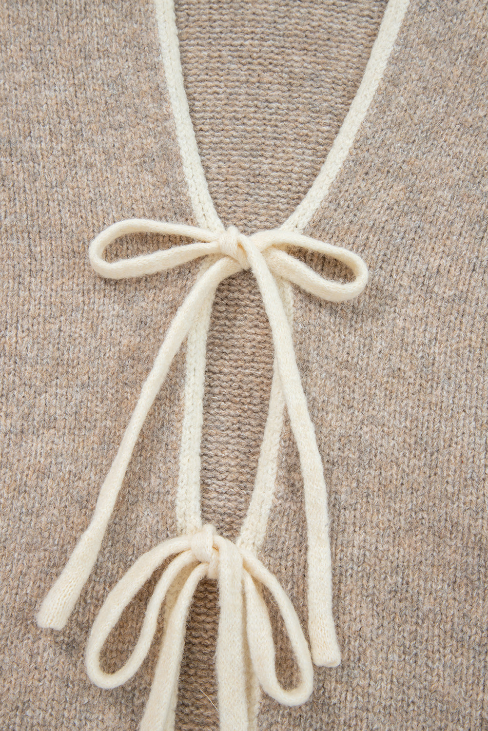 KaleaBoutique Comfortable Tied Front Drop Shoulder Chunky Casual Cardigan - KaleaBoutique.com