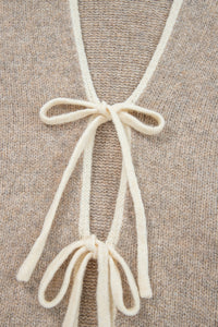 KaleaBoutique Comfortable Tied Front Drop Shoulder Chunky Casual Cardigan - KaleaBoutique.com
