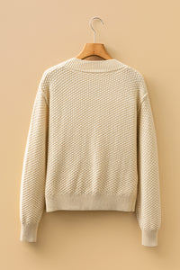 KaleaBoutique Comfortable Button Front Cropped Cardigan Sweater - KaleaBoutique.com