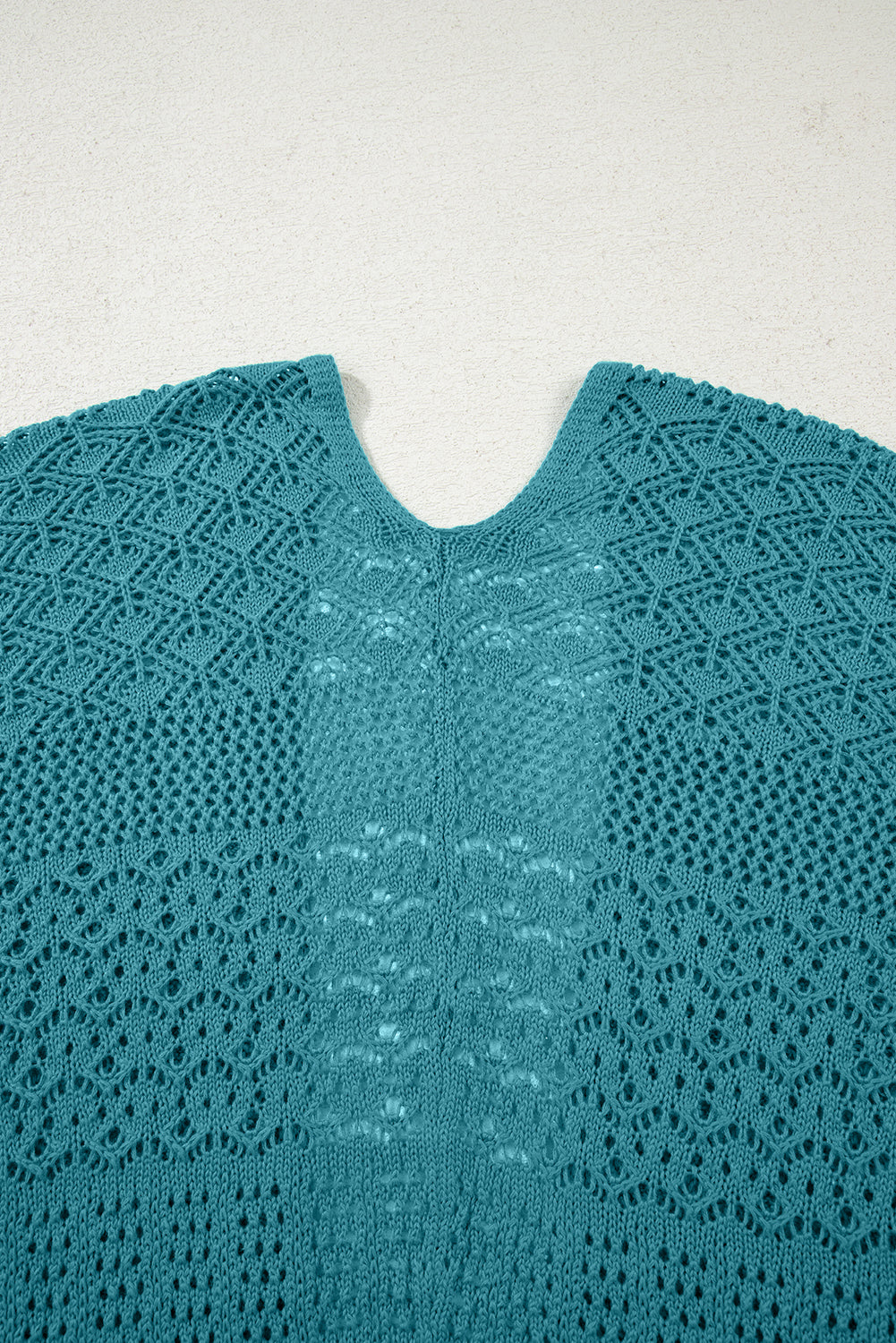 KaleaBoutique Stylish Mix Pattern Hollowed Knit Open Front Cardigan - KaleaBoutique.com