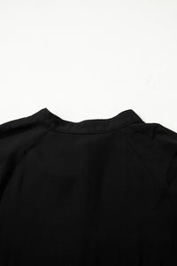 KaleaBoutique Comfortable Hidden Buttons Short Sleeve Ruffle Tiered Long Flared Dress - KaleaBoutique.com