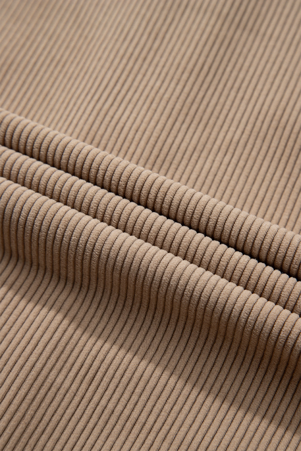 KaleaBoutique Hooded Drawstring Pockets Corduroy Shacket - KaleaBoutique.com