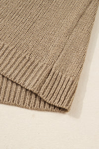 KaleaBoutique Stylish Oversize Drop Shoulder Slouchy Sweater Dress - KaleaBoutique.com