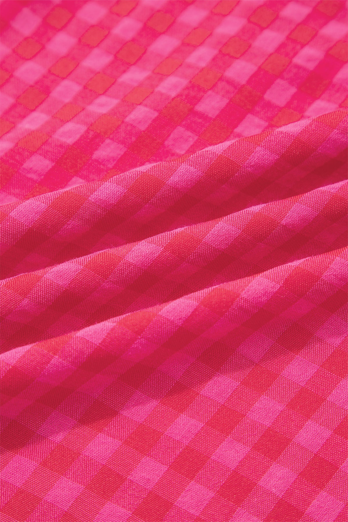KaleaBoutique Comfortable Plaid Square Neck Fit-and-flared Vacation Sundress - KaleaBoutique.com