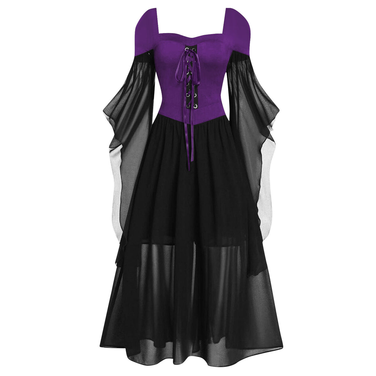 New Halloween Witch Strap Maxi Dress - KaleaBoutique.com