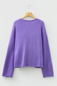 KaleaBoutique Comfortable Solid Color Knit Button Drop Shoulder Sweater Cardigan - KaleaBoutique.com