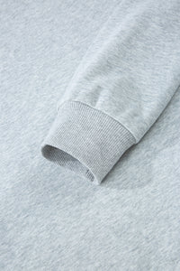 Solid Color Oversized Mock Neck Sweatshirt - KaleaBoutique.com