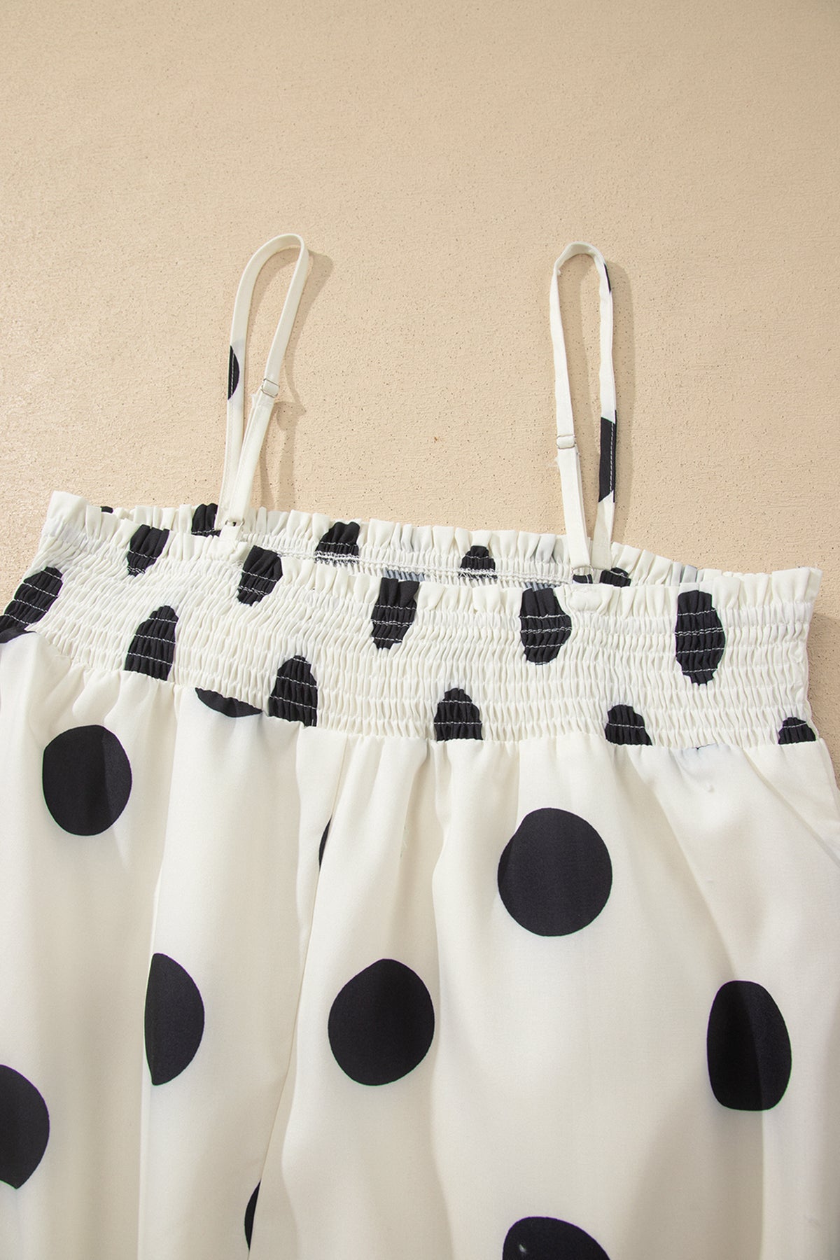 KaleaBoutique Stylish Polka Dot Spaghetti Straps Maxi Dress - KaleaBoutique.com