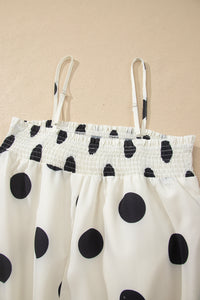 KaleaBoutique Stylish Polka Dot Spaghetti Straps Maxi Dress - KaleaBoutique.com