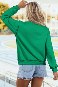 KaleaBoutique Comfortable Oversize Drop Shoulder Reversible Mock Neck Sweatshirt - KaleaBoutique.com