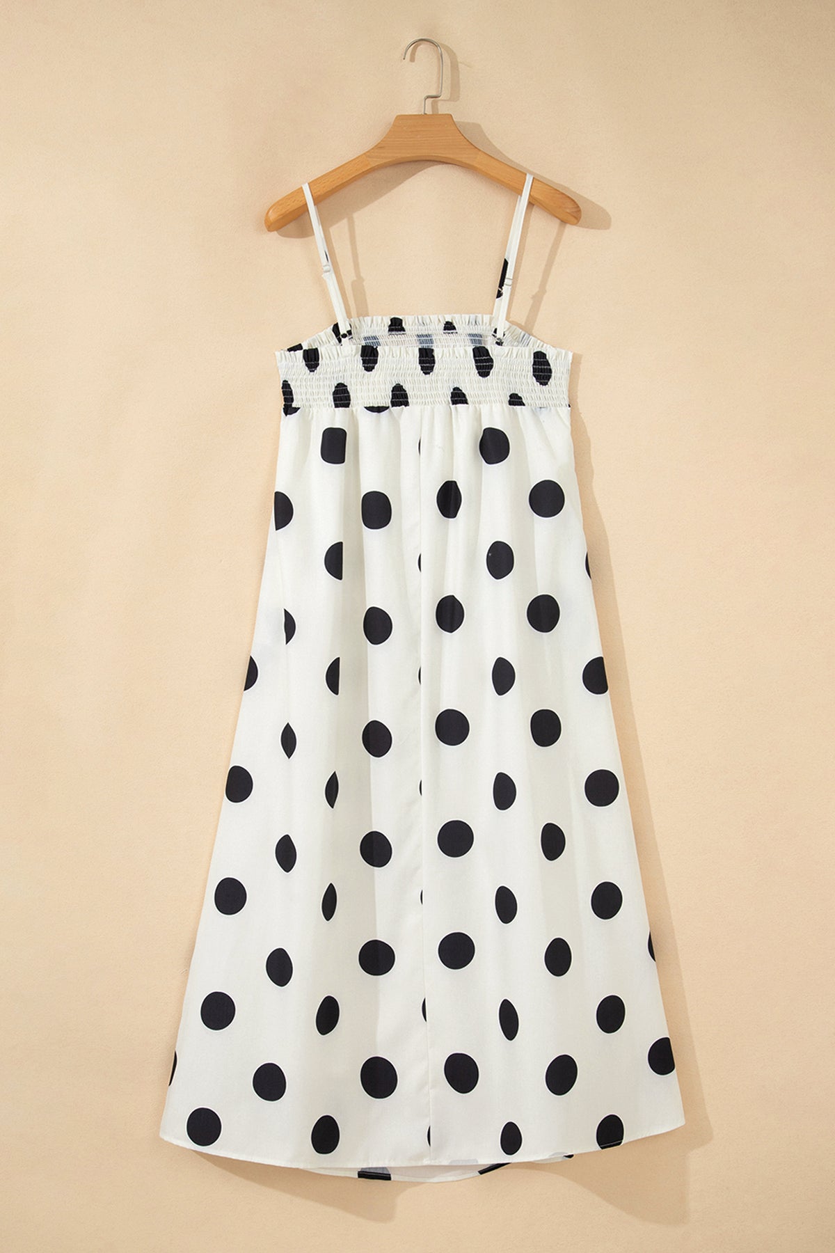 KaleaBoutique Stylish Polka Dot Spaghetti Straps Maxi Dress - KaleaBoutique.com