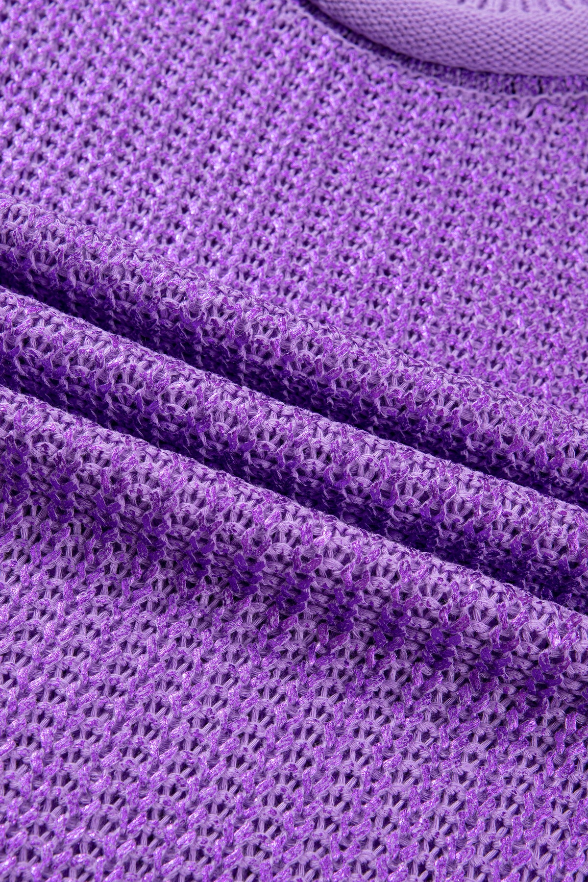 KaleaBoutique Stylish Solid Color Knit High Neck Short Sleeve Sweater - KaleaBoutique.com