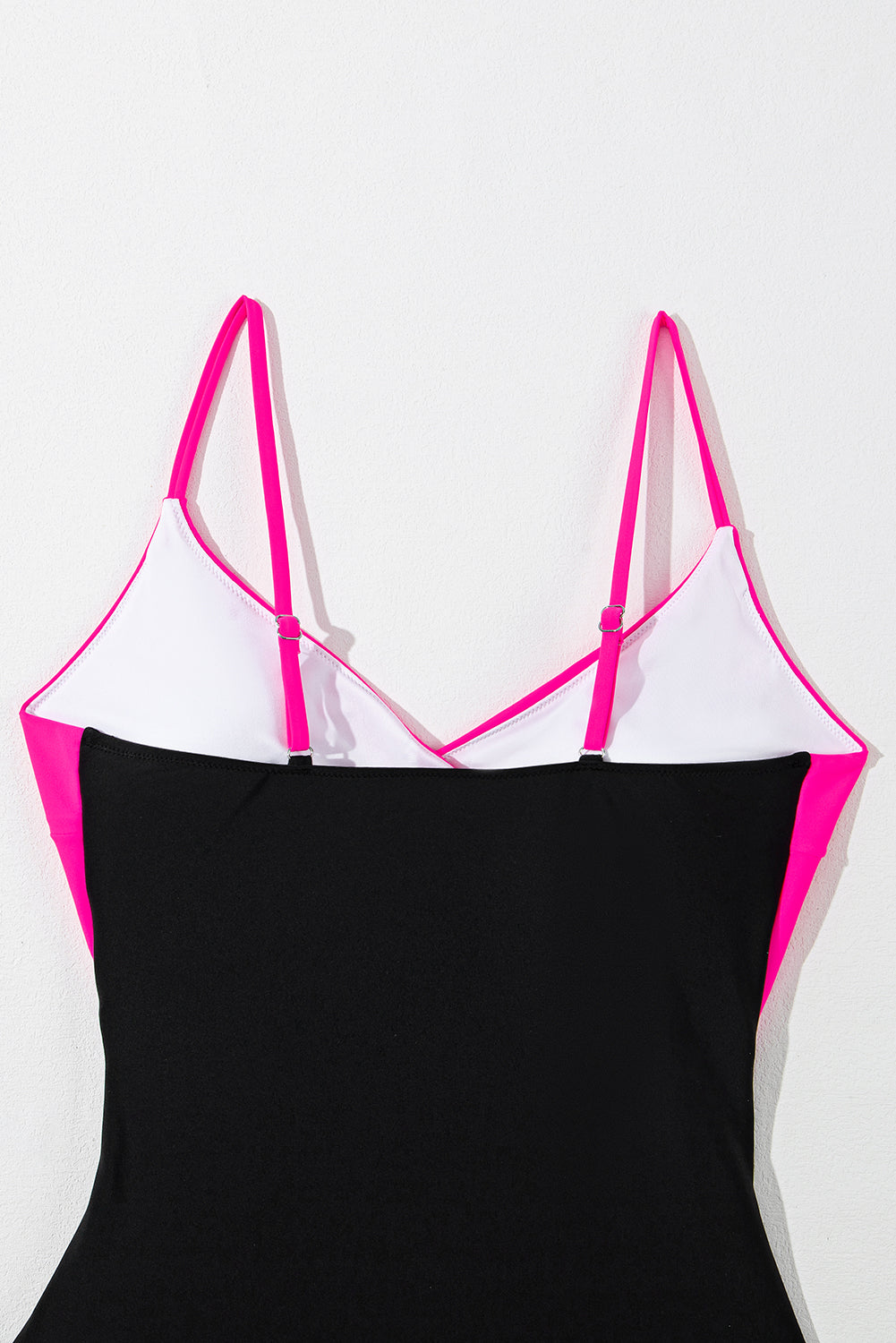 KaleaBoutique Beautiful Eye-Catching Crossover Colorblock Cutout One Piece Swimsuit - KaleaBoutique.com