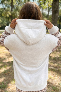 KaleaBoutique Comfortable Patchwork Camo Long Sleeve Hoodie - KaleaBoutique.com