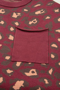 KaleaBoutique Stylish Leopard Print Cap Sleeve Knitted Top - KaleaBoutique.com